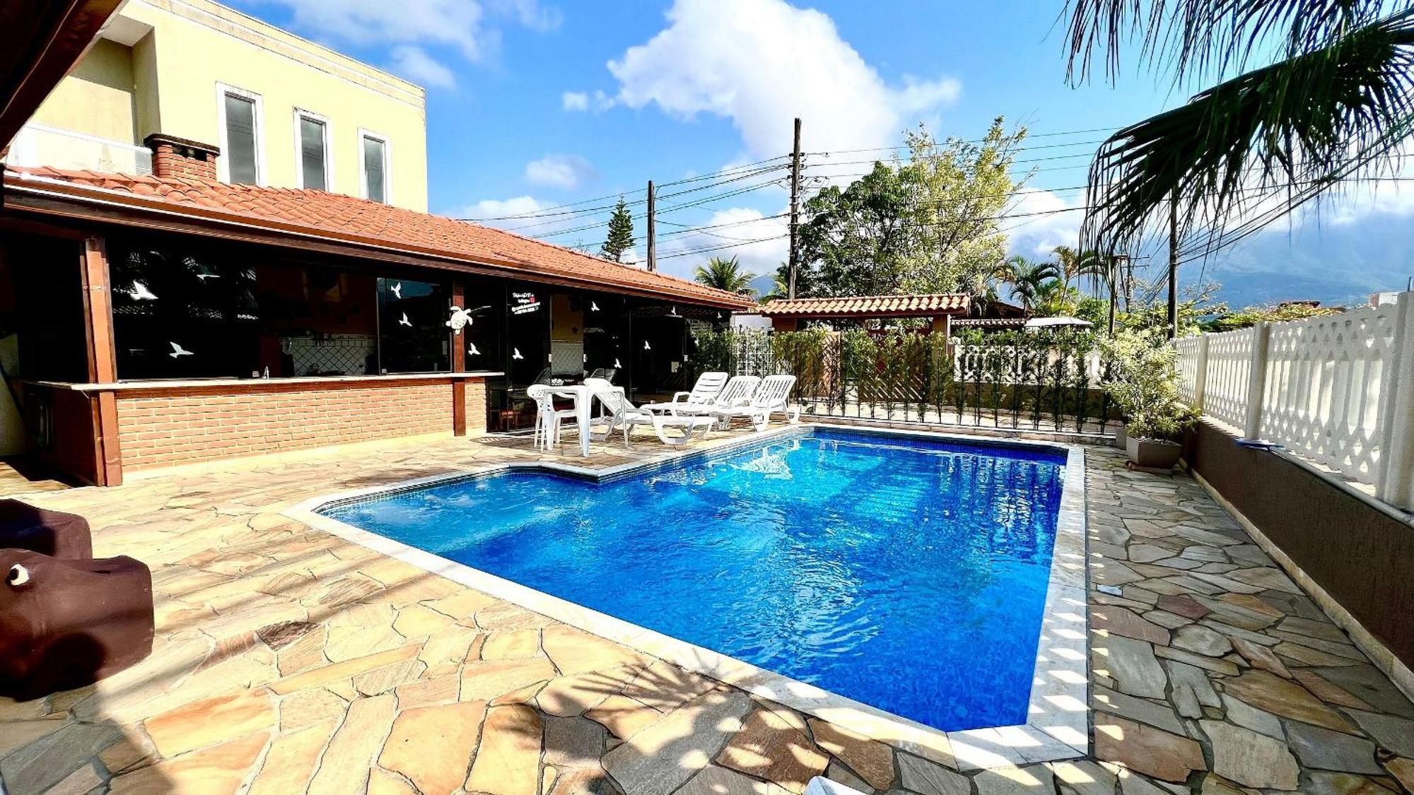 Praia/Piscina Com Hidro /Pebolim/Sinuca E Wi-Fi Caraguatatuba Exterior photo